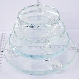 【7 Chakra sphere holder】glass 7 Chakra sphere holder