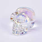 【Aura glass skull-small】Aura K9 Crystal Skulls Folk Crafts