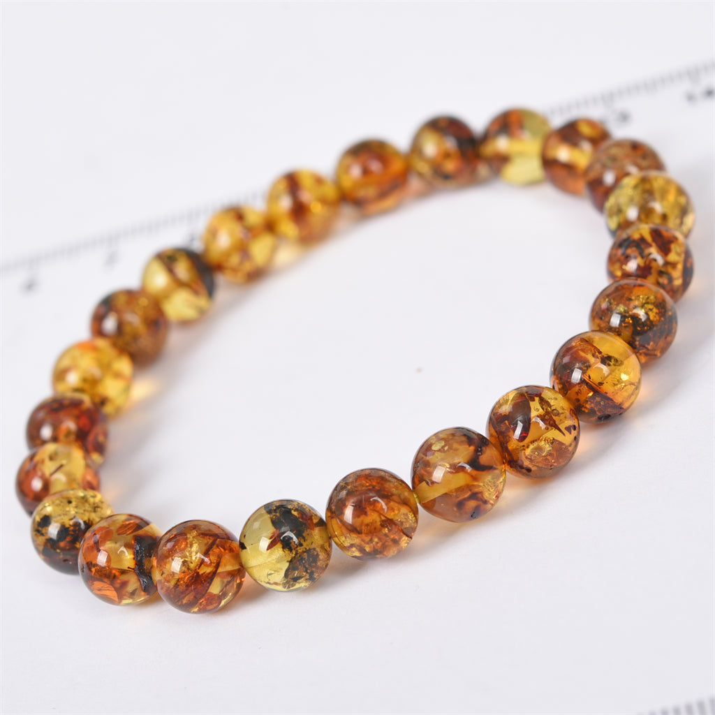 Flower Amber bracelet