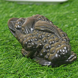 Dragon turtle and money frog carving