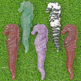 Crystal seahorse wands carving