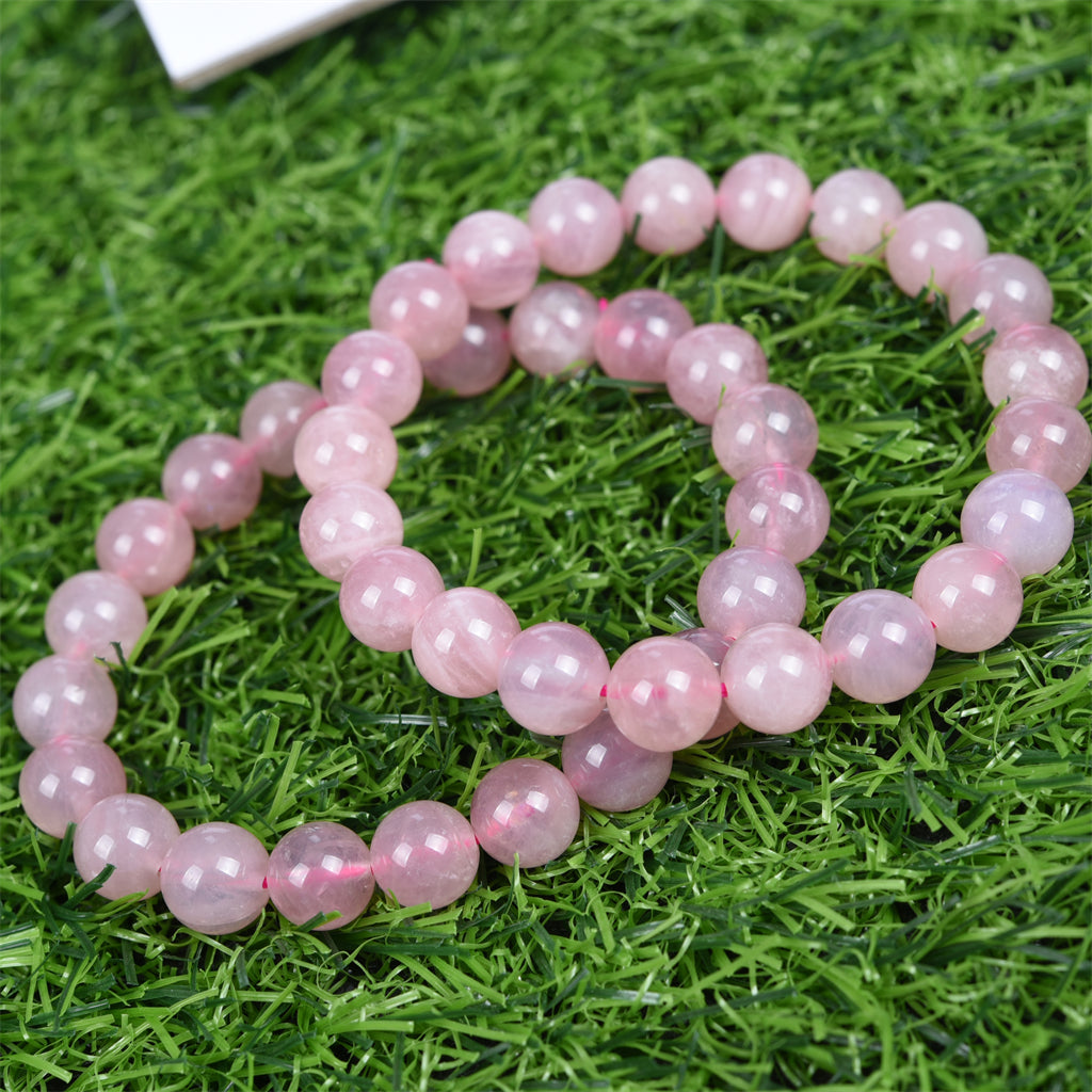 purple rose quartz brecelet