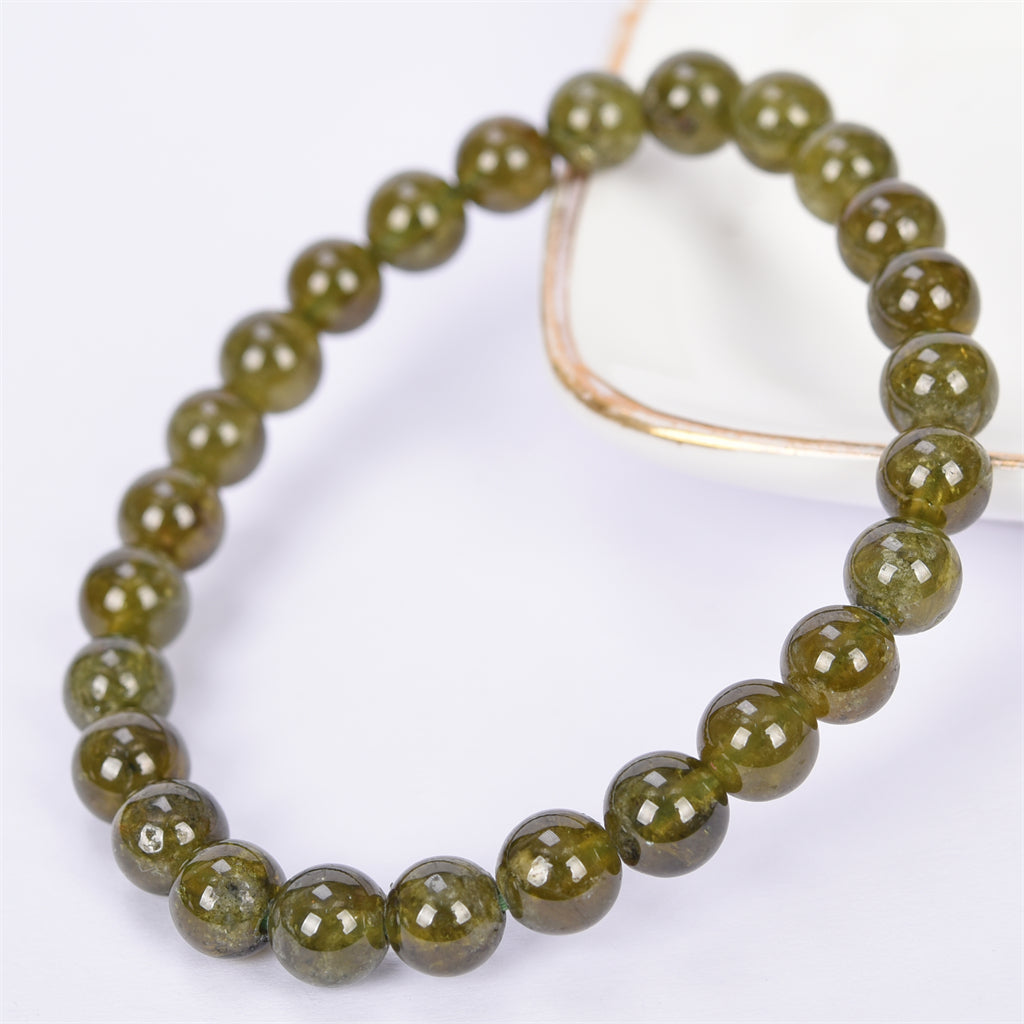 Tsavorite(one kind of garnet) bracelet