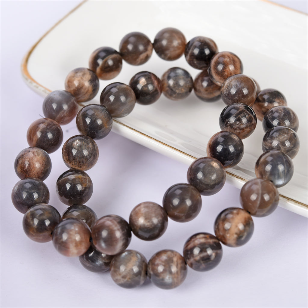 black moonstone brecelet