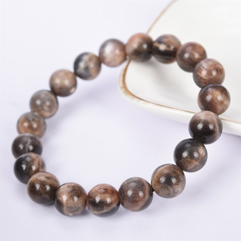 black moonstone brecelet