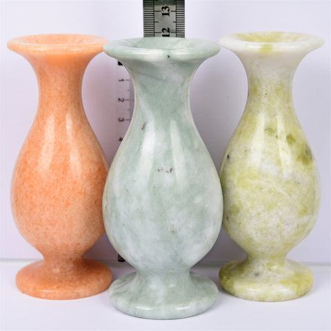 china jade vase and wine glass