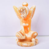 nature quartz Tinker bell carvings