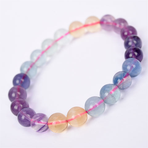 Rainbow Fluorite bracelet/necklace