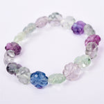 Fluorite carving bracelet