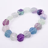 Fluorite carving bracelet