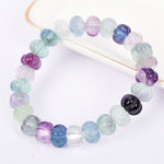 Fluorite carving bracelet