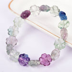 Fluorite carving bracelet