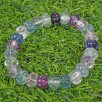 Fluorite carving bracelet