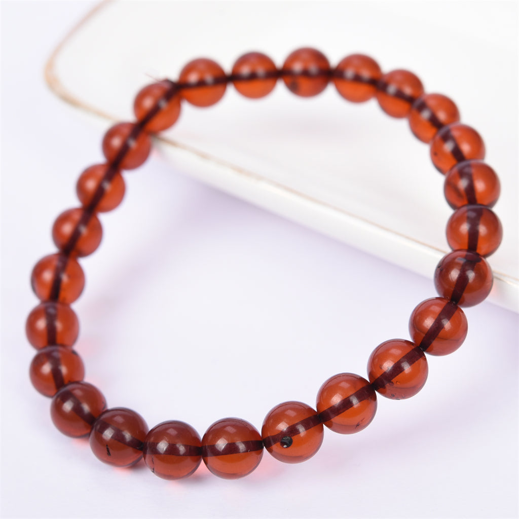 Blood Amber bracelet