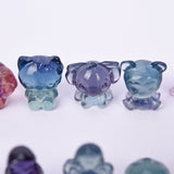 Popular character mini size fluorite carvings