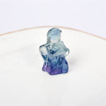 Popular character mini size fluorite carvings