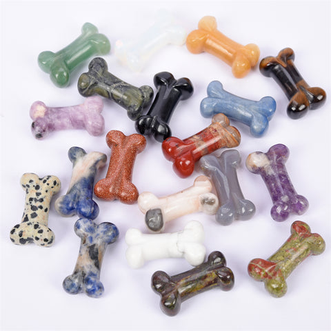 Nature crystal Dog Chew Bone carving