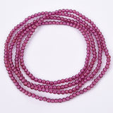 mini size garnet brecelet/necklace