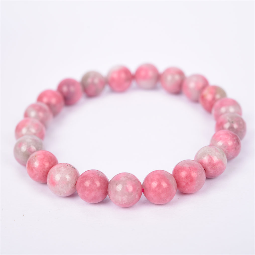 High quality dark pink rhodonite brecelet
