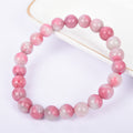 High quality dark pink rhodonite brecelet