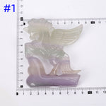 【2022.7.23】 Fluorite unicorn carving