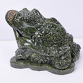 【26-Jul-22】green jade money frog carving