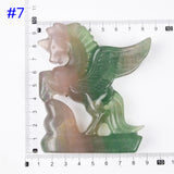 【2022.7.23】 Fluorite unicorn carving