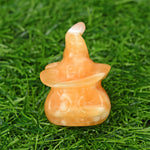 【27-Jul-22】2 inch pumpkin with hat carving