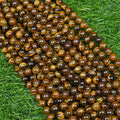 【Loose beads--Yellow tiger eye】