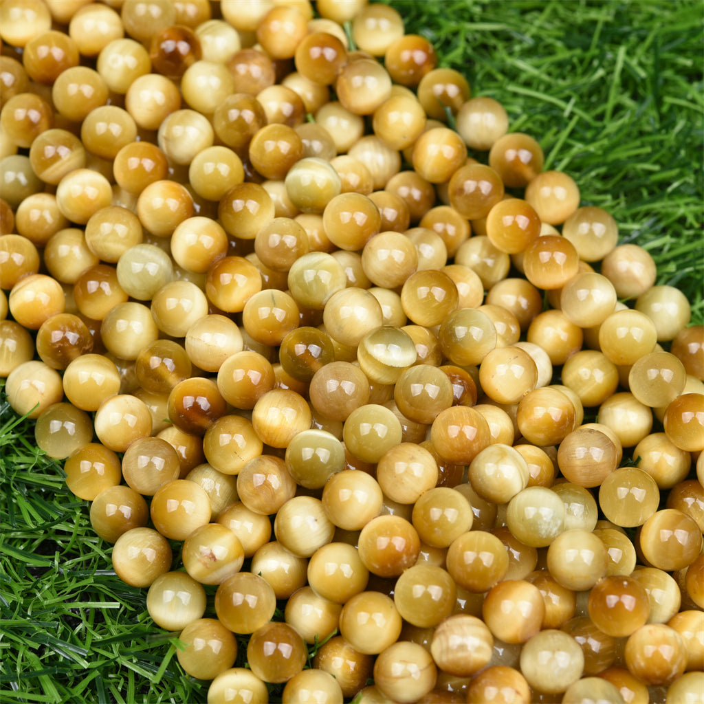 【Loose beads--Golden Tiger Eye】