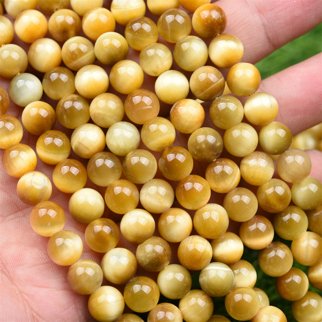 【Loose beads--Golden Tiger Eye】