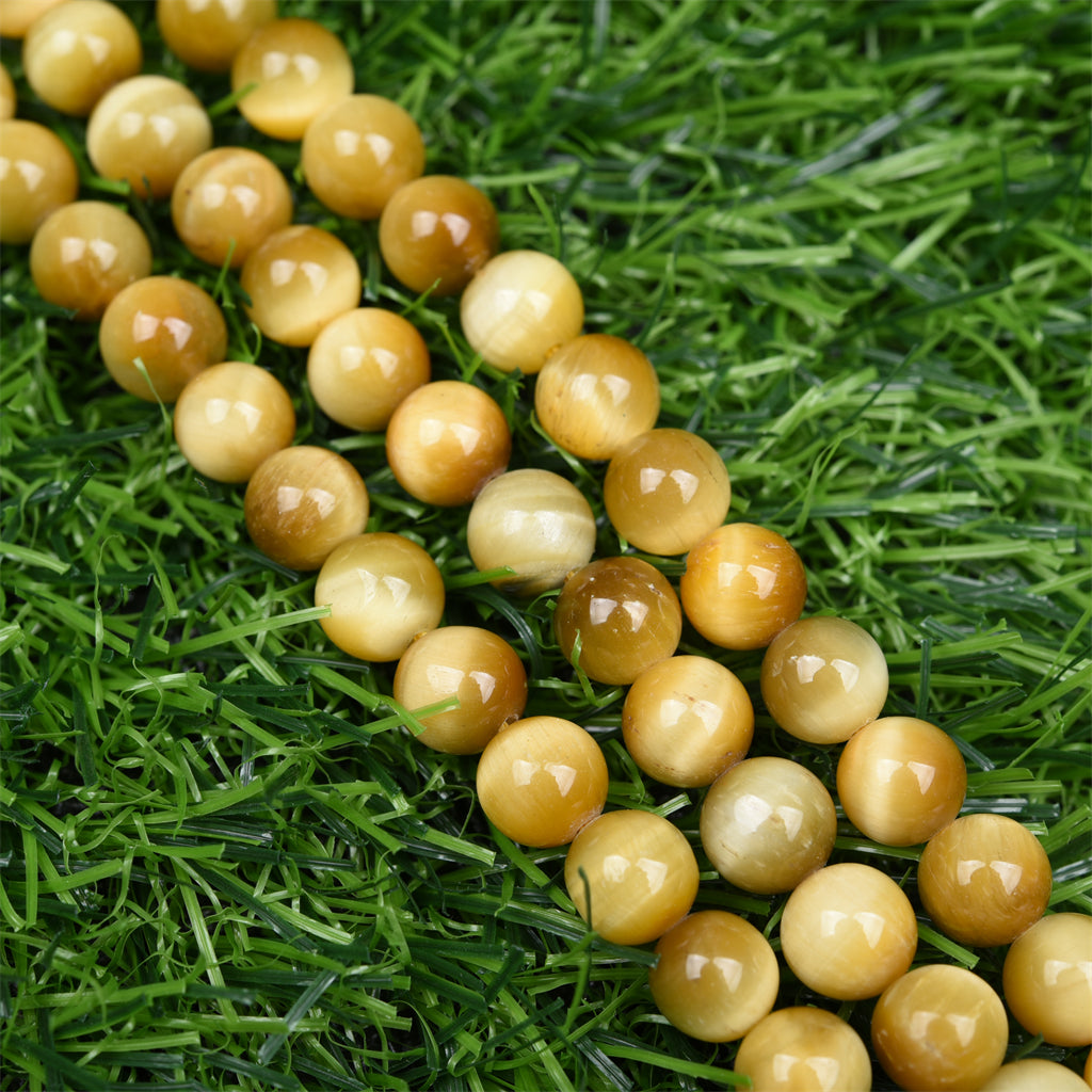 【Loose beads--Golden Tiger Eye】