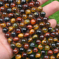 【Loose beads--3 Color Tiger Eye】
