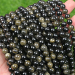【Loose beads--Golden Obsidian】