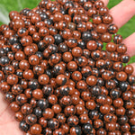 【Loose beads--Red Obsidian】