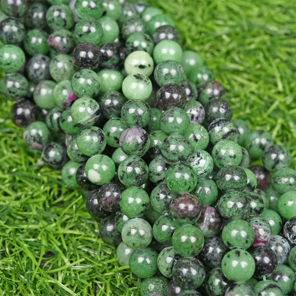 【Loose beads--Ruby in Zoisite】