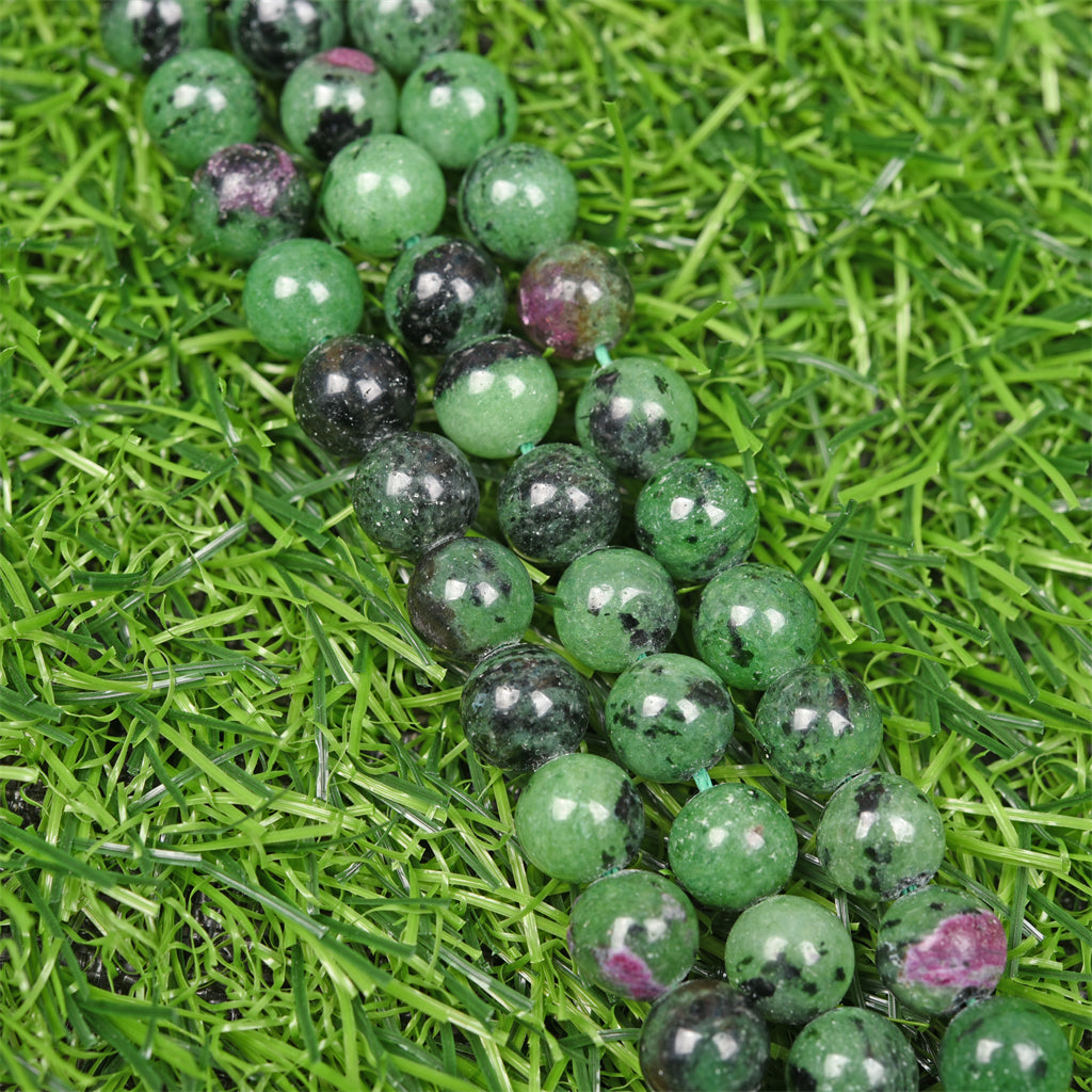 【Loose beads--Ruby in Zoisite】