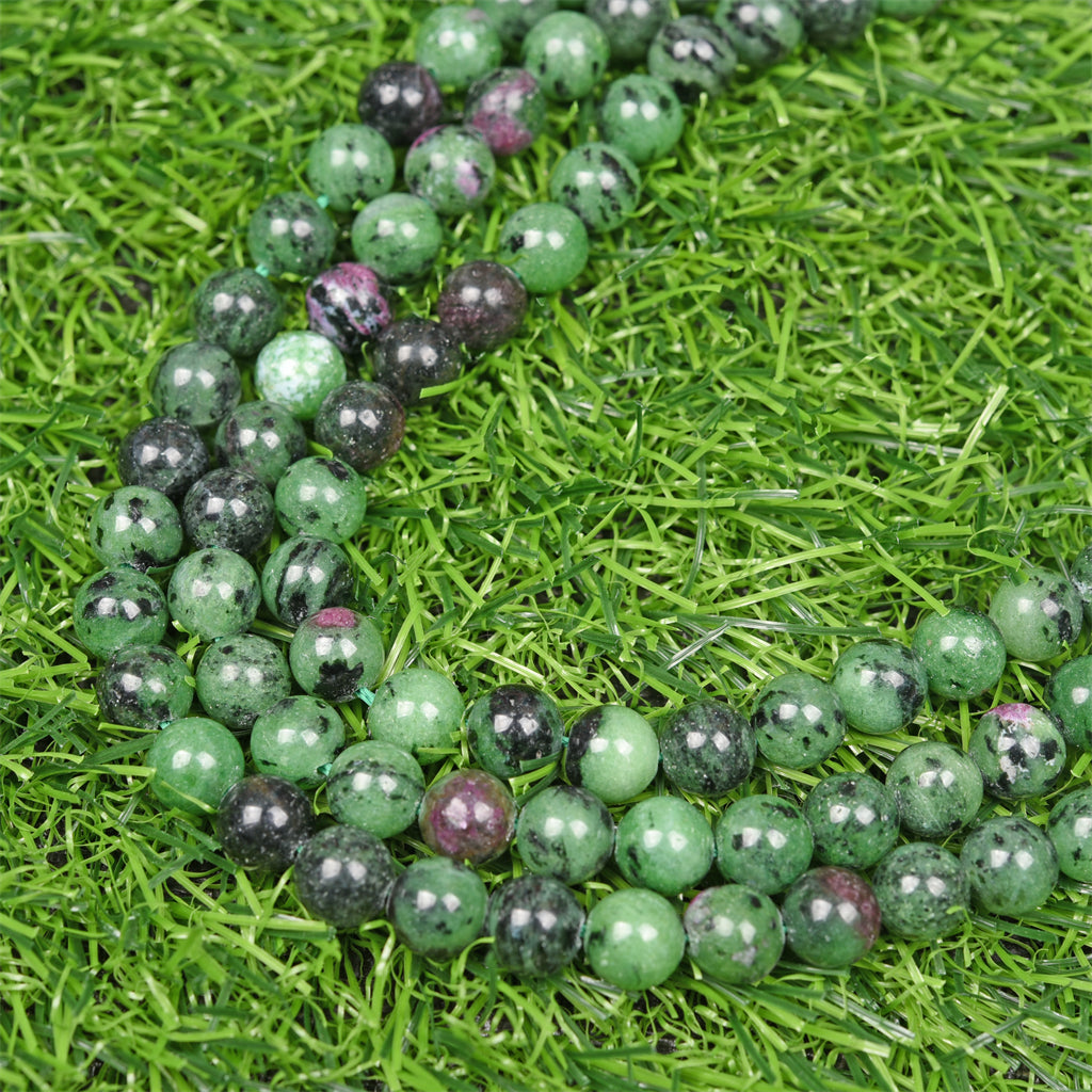 【Loose beads--Ruby in Zoisite】
