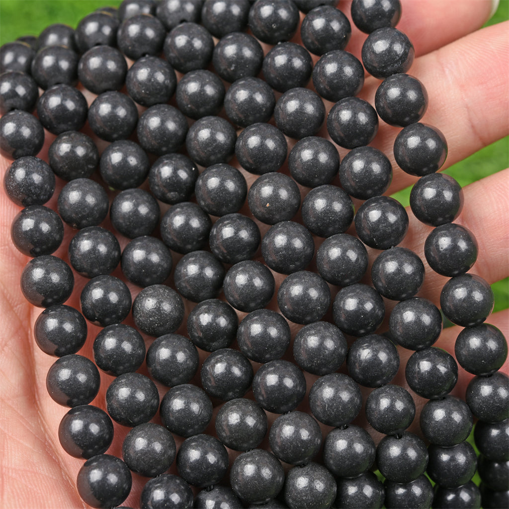 【Loose beads--Schungite】