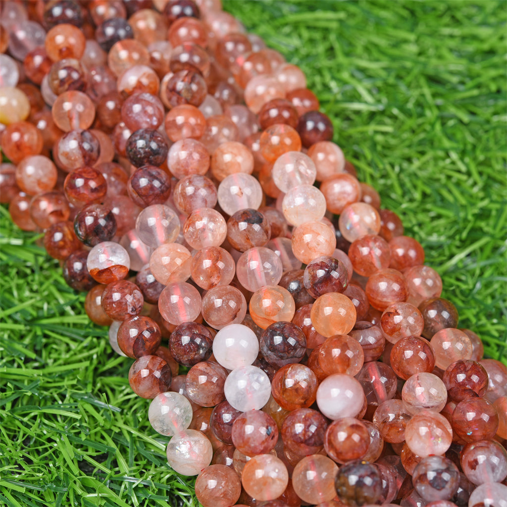 【Loose beads--Fire Quartz】