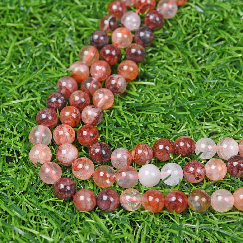 【Loose beads--Fire Quartz】