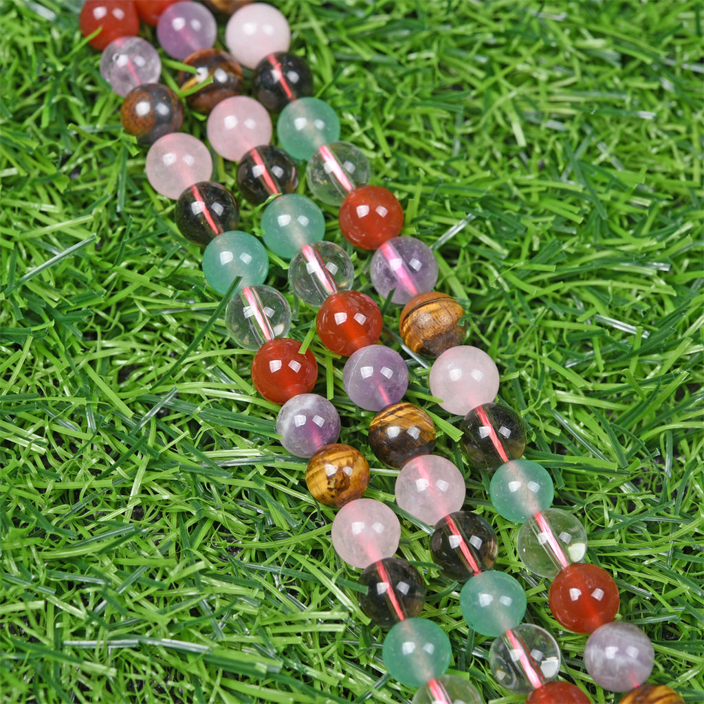 【Loose beads--Mixed Quartz】