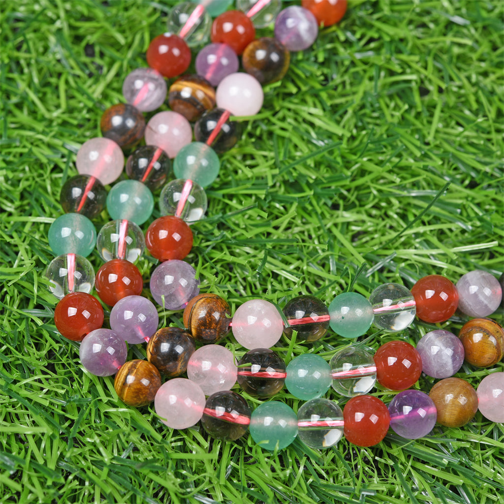 【Loose beads--Mixed Quartz】