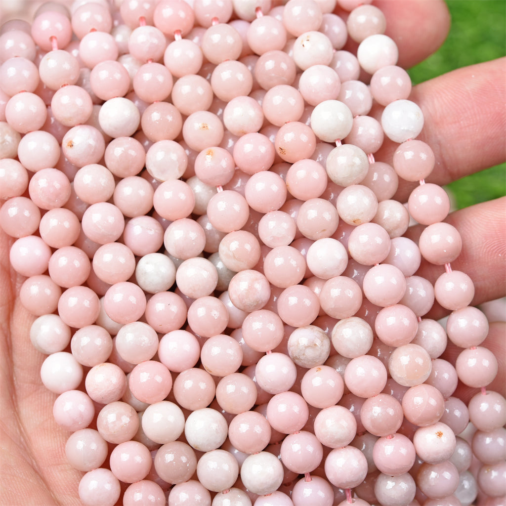 【Loose beads--Pink Opal】