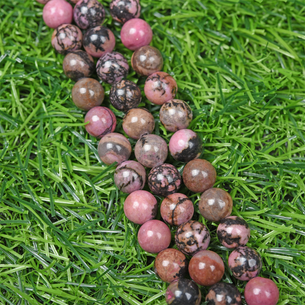【Loose beads--Rhodonite】