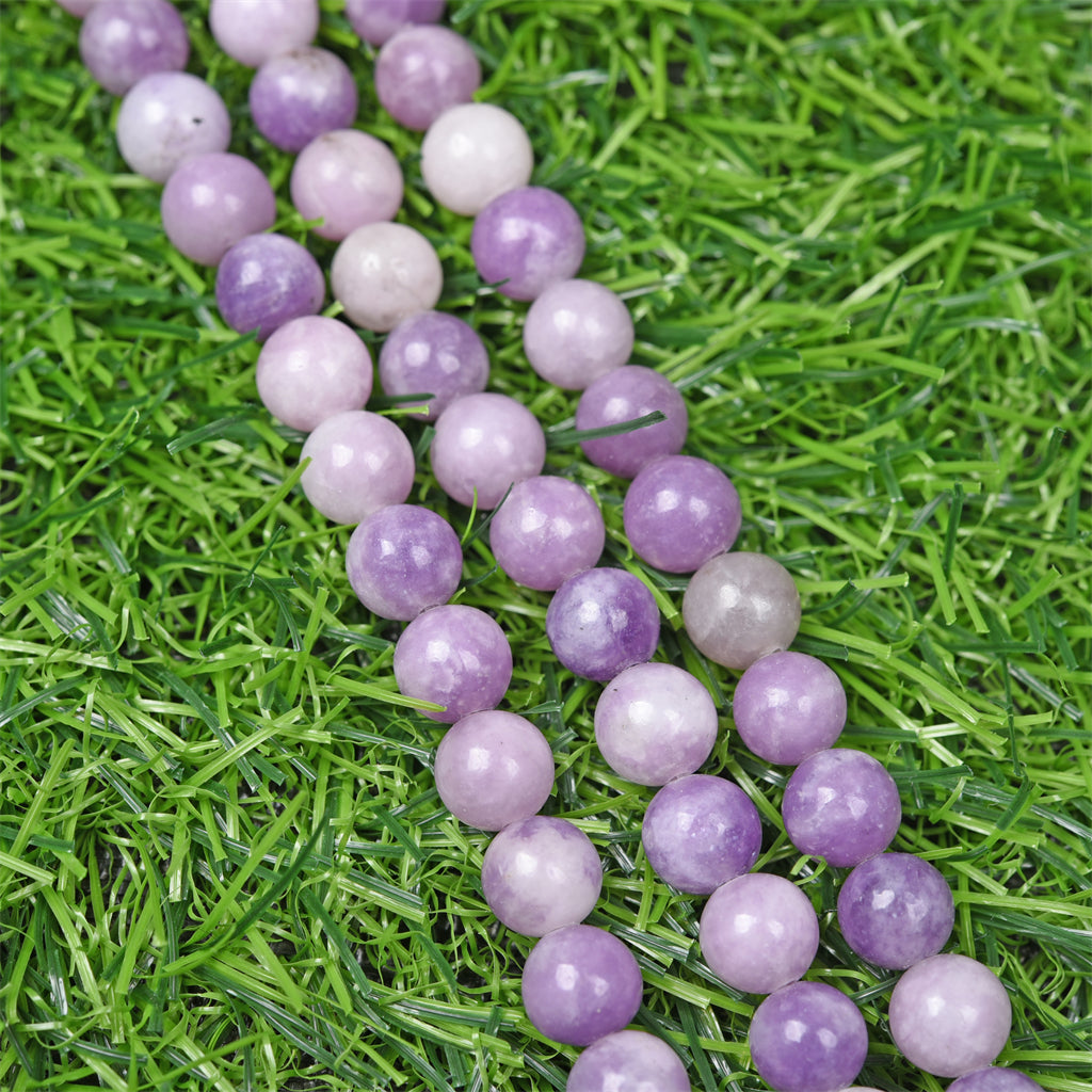 【Loose beads--Lepidolite】