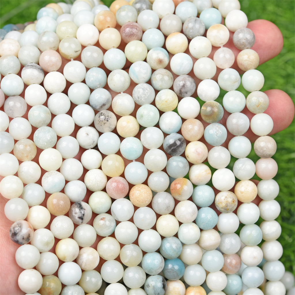 【Loose beads--Caribbean Calcite】