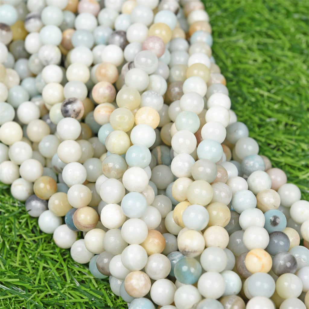 【Loose beads--Caribbean Calcite】