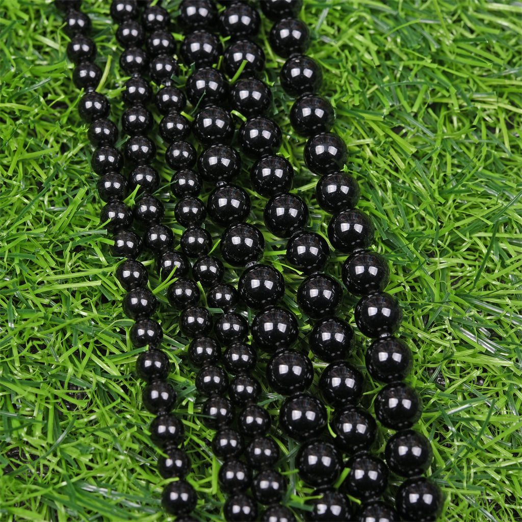 【Loose beads--Black Obsidian】