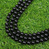 【Loose beads--Black Obsidian】